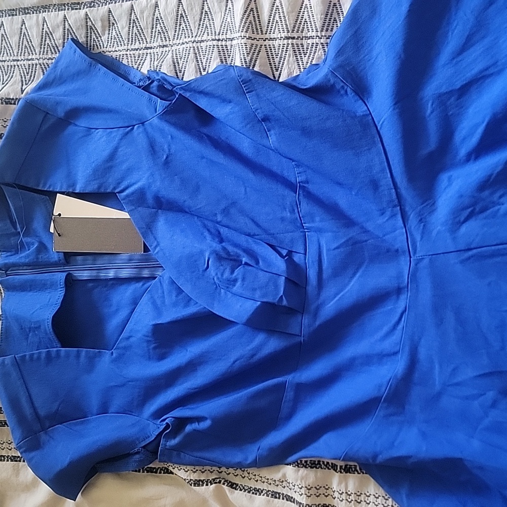 Blue vintage looking dress